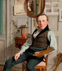 Retrato de Frederik Sødring